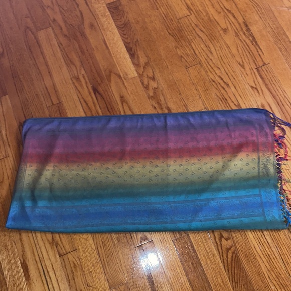 NWOT Pashmina (100% Pashmina) shawl / wrap / scarf - Picture 3 of 7